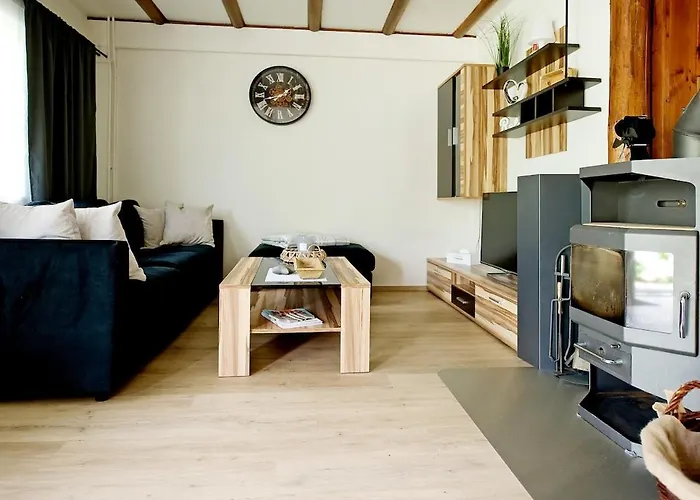 Charmantes Mit Garten, Kamin & Teich Lejlighed *